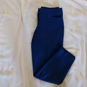 Anne Klein cobalt blue cropped trouser